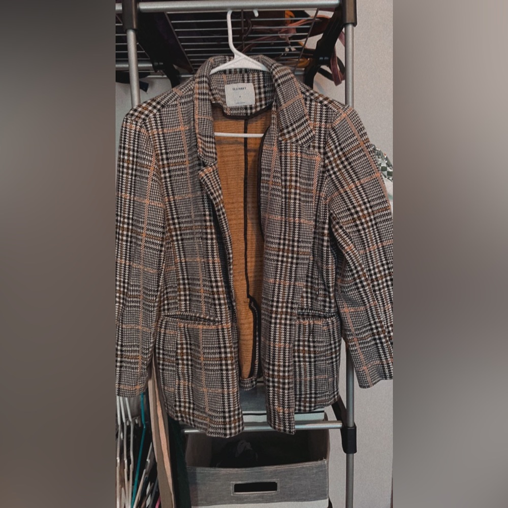Plaid Blazer
